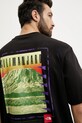 Памучна тениска The North Face Axys черен NF0A8C1RJK31