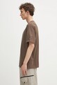 The North Face t-shirt in cotone Relaxed NF0A8C351OI1 marrone SS25