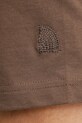 The North Face t-shirt bawełniany Relaxed NF0A8C351OI1 brązowy