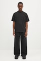 The North Face tricou din bumbac Dome Relaxed negru NF0A8C3PJK31