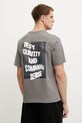Îmbrăcăminte The North Face tricou din bumbac Heritage Graphic Relaxed NF0A8C3Q0UZ1 gri