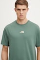 Bavlněné tričko The North Face Heritage Graphic Relaxed zelená NF0A8C3QHCH1