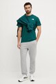 The North Face t-shirt in cotone Redbox NF0A87NPA1B1 turchese SS25
