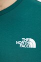 The North Face t-shirt in cotone Redbox NF0A87NPA1B1 turchese