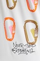 The North Face t-shirt bawełniany Nuptse Oversized NF0A8C3TFN41 biały