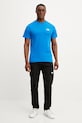 The North Face tricou Simple Dome NF0A87NGT4S1 albastru SS25