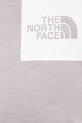 The North Face t-shirt treningowy Mountain Foundation NF0A8BQX1OA1 szary