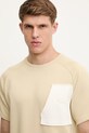 The North Face t-shirt Terry Relaxed beżowy NF0A8C283X41