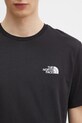 The North Face tricou din bumbac Reflective Box negru NF0A8C4VU1H1