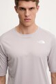 The North Face tricou sport Shadow bej NF0A87TU1OA1