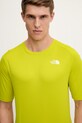 The North Face tricou sport Shadow verde NF0A87TUJE31
