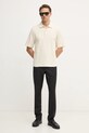Filippa K polo de bumbac 31560.FK bej SS25