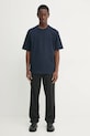 Filippa K tricou din bumbac 29040.FK bleumarin SS25