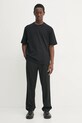 Filippa K tricou din bumbac 29040.FK negru SS25