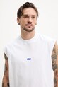Хлопковая футболка Hugo Blue белый 50509773