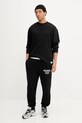 Hugo Blue sweter 50534454 czarny SS25