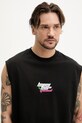Hugo Blue t-shirt bawełniany czarny 50536121