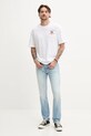 Бавовняна футболка Hugo Blue 50536126 білий SS25