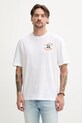 Одяг Бавовняна футболка Hugo Blue 50536126 білий
