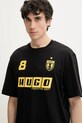 Îmbrăcăminte Hugo Blue tricou din bumbac 50541252 negru