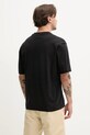 Bavlněné tričko Hugo Blue 50542932 černá SS25