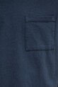 BARENA VENEZIA t-shirt bawełniany Camicia Mola TSU5100.2540 granatowy