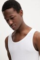 BARENA VENEZIA top din amestec de in Camicia Mola alb TSU5106.2771