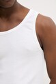 BARENA VENEZIA top din amestec de in Camicia Mola TSU5106.2771 alb