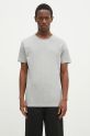 Paul Smith t-shirt bawełniany 3-pack gładkie szary M1A.389.M3PK