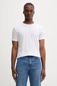 Paul Smith t-shirt bawełniany 3-pack M1A.389.M3PK czarny SS25