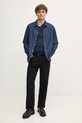 ZADIG&VOLTAIRE tricou din bumbac JMTN01631.404 bleumarin SS25