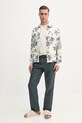 ZADIG&VOLTAIRE tricou din bumbac JMTS00623.262 bej SS25
