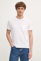 Oblačila Bombažna kratka majica ZADIG&VOLTAIRE JMTS01708.107 bela