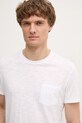 Bombažna kratka majica ZADIG&VOLTAIRE bela JMTS01708.107