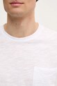 Bombažna kratka majica ZADIG&VOLTAIRE JMTS01708.107 bela