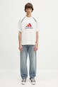 Хлопковая футболка adidas Originals Badge Tee IM7840 белый