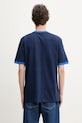 Oblečení Bavlněné tričko adidas Originals Contrast Tee JC8383 námořnická modř