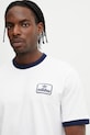 adidas Originals tricou din bumbac Contrast Tee alb JC8384