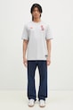 adidas Performance cotton t-shirt FC Bayern Muenchen VRCT T-shirt JL6112 gray
