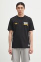Хлопковая футболка adidas Performance Juventus VRCT T-shirt печать чёрный JL6114