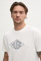 HUGO tricou din bumbac alb 50534934
