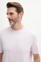HUGO tricou din bumbac roz 50535284