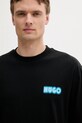 Одяг Бавовняна футболка HUGO 50538512 чорний