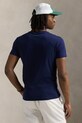 Памучна тениска Polo Ralph Lauren 710973137 тъмносин SS25