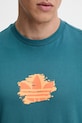 adidas Originals cotton t-shirt Graphic Tee turquoise KC4940