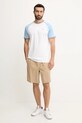 adidas Originals tricou din bumbac Cali Tee KC4960 alb SS25