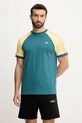 adidas Originals t-shirt bawełniany Cali Tee wzorzyste turkusowy KC4961