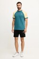 adidas Originals t-shirt bawełniany Cali Tee KC4961 turkusowy SS25