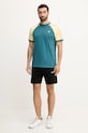 adidas Originals t-shirt bawełniany Cali Tee KC4961 turkusowy SS25