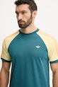 adidas Originals t-shirt bawełniany Cali Tee turkusowy KC4961